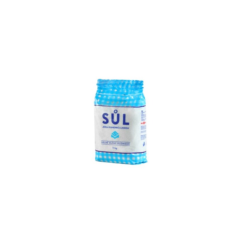 Soľ s jódom 1kg /12x