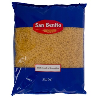 SAN BENITO cestoviny vlasove rezance 5kg