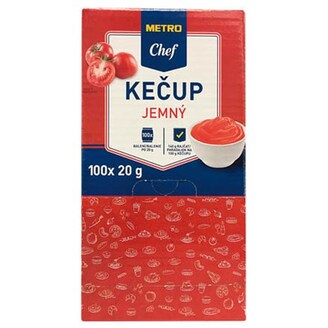 Kečup jemný 20g /100x