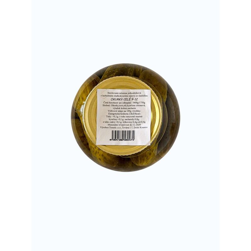Uhorky 9-12 4/1S  3500g (1700g)