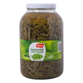 Fazuľové struky zelené 4/1S (1750g)