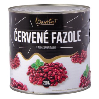Fazuľa červená 3/1P  2500g (1500g) /6x