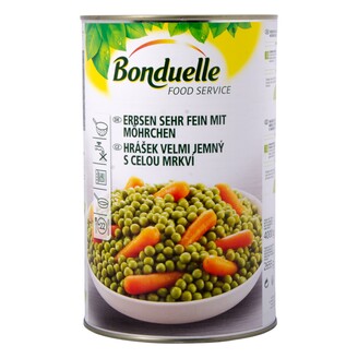 Bonduelle hrášok s celou mrkvou P4000g (2655g)