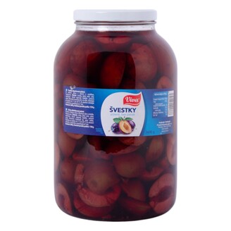 Slivky polené 4/1S  3600g (1700g)
