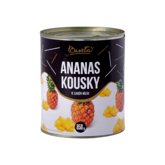 Ananás kocky P850  850g (490g)/12x