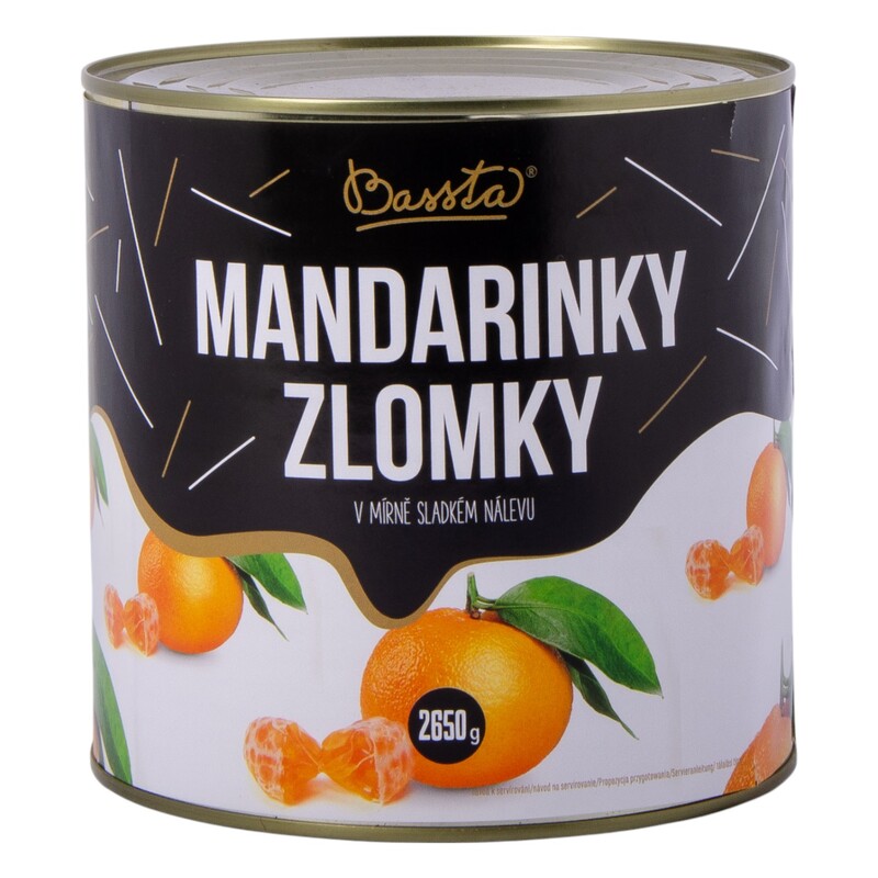 Mandarínky 3/1P 2500g /6x