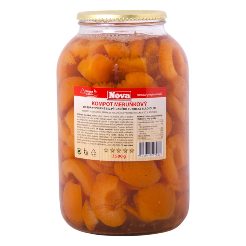 DIA Marhule polené 4/1S  3600g (2100g)