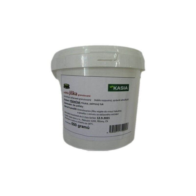 Zápražka svetlá granul. dóza 550g /10x