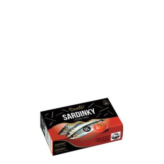 Sardinky v paradaj. omáčke P125EO /24x
