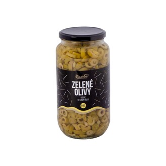 Olivy zelené krájené 935g /6x