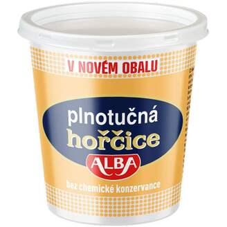 Horčica plnotučná 400g /16x