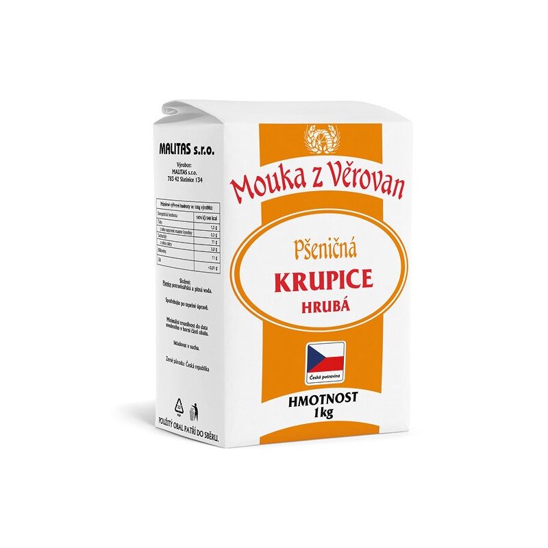 Hrubá krupica 1kg /10x