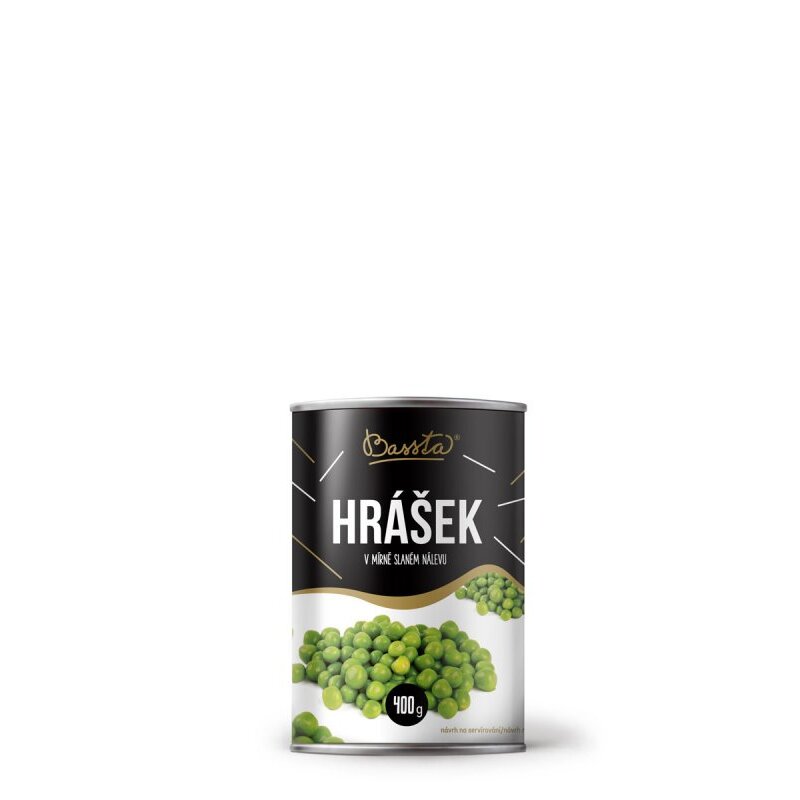 Hrášok v slanom náleve P400 /24x