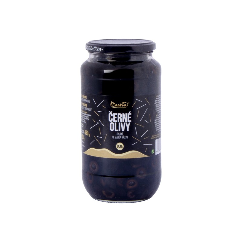 Olivy čierné krájané 935g /6x