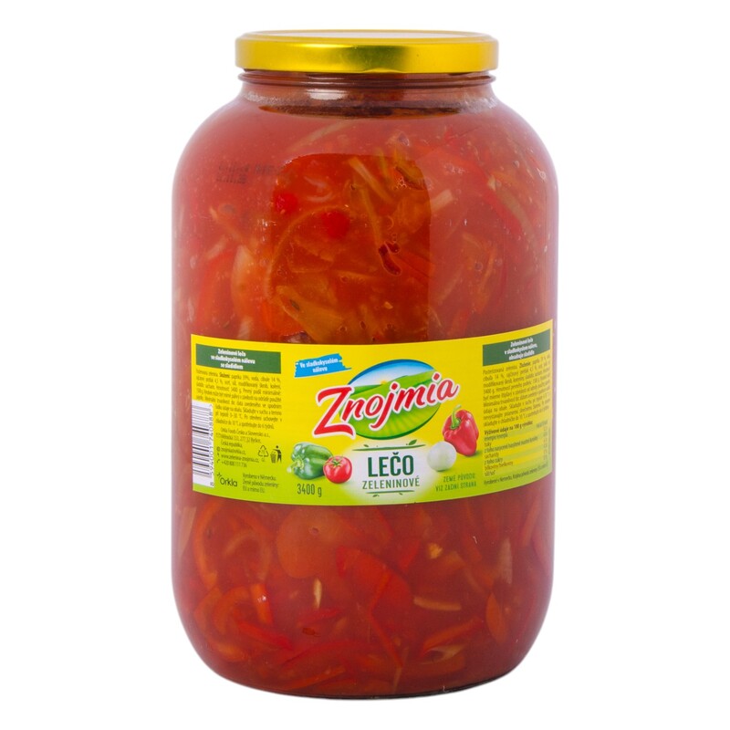 Zeleninové lečo ZNOJMIA  3400g 4/1S