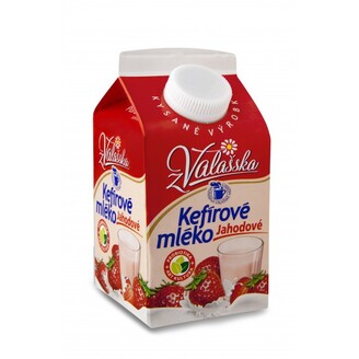 KEFÍROVÉ MLIEKO jahoda 450g [6x]