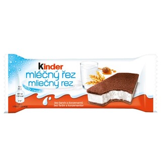 KINDER mliečny rez 28g [10x]