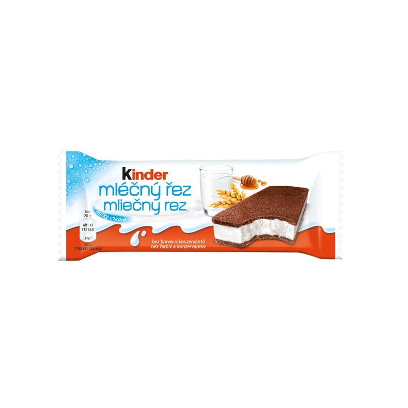 KINDER mliečny rez 28g [10x]