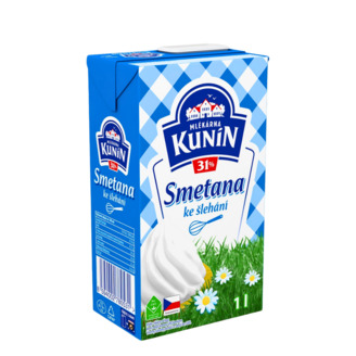 SMOTANA na šľahanie 1l 30% /12x