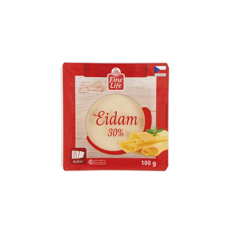 EIDAM plátky 30% 100g [10x]