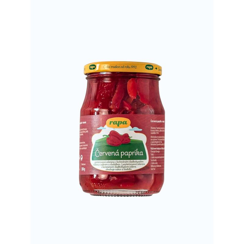 Paprika červená sklo 340g /10x