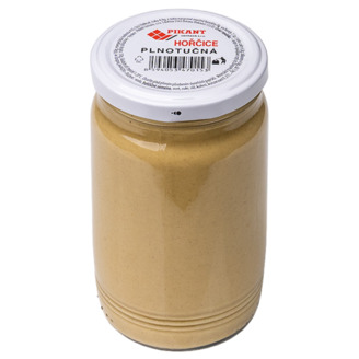 Horčica plnotučná SKLO 350g /10x