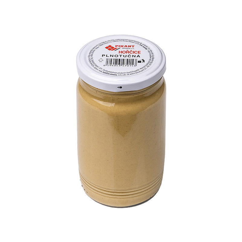 Horčica plnotučná SKLO 350g /10x