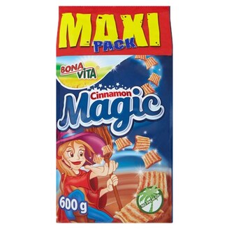 Cereálne štvorčeky so škoricou 600g /10x