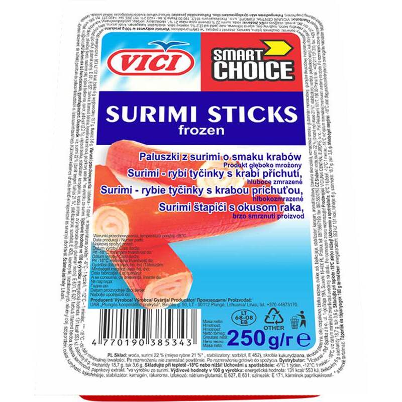MRAZ. krabie tyčinky 250g