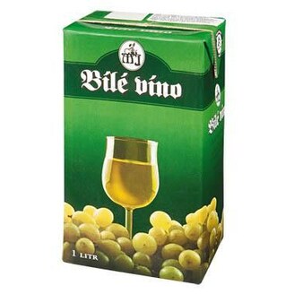 VÍNO BIELE krabicové 1l