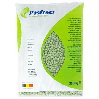 MRAZ. Pasfrost hrášok jemný 2,5kg /4x