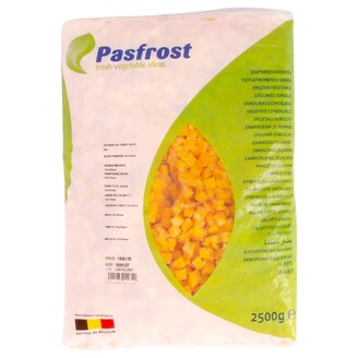 MRAZ. Pasfrost tekvica kocky 10x10 2,5kg /4x