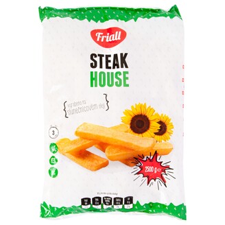 MRAZ. FRIALL hranolky steakové 2,5kg /4x