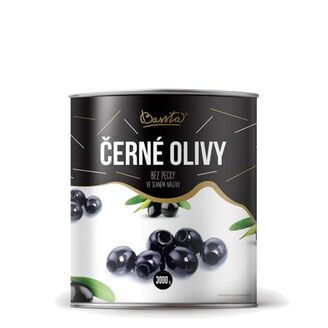 Olivy čierne celé 3/1P /6x