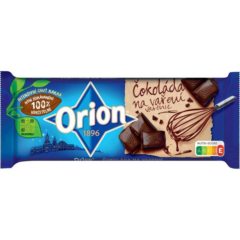 Čokoláda na varenie ORION 100g