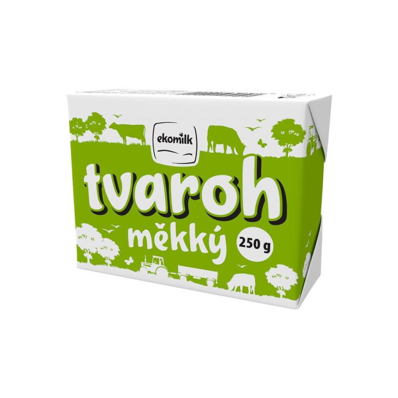TVAROH mäkký kocka 250g