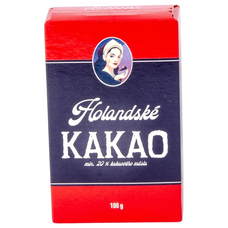 Kakao holandské - krabička 100g /12x