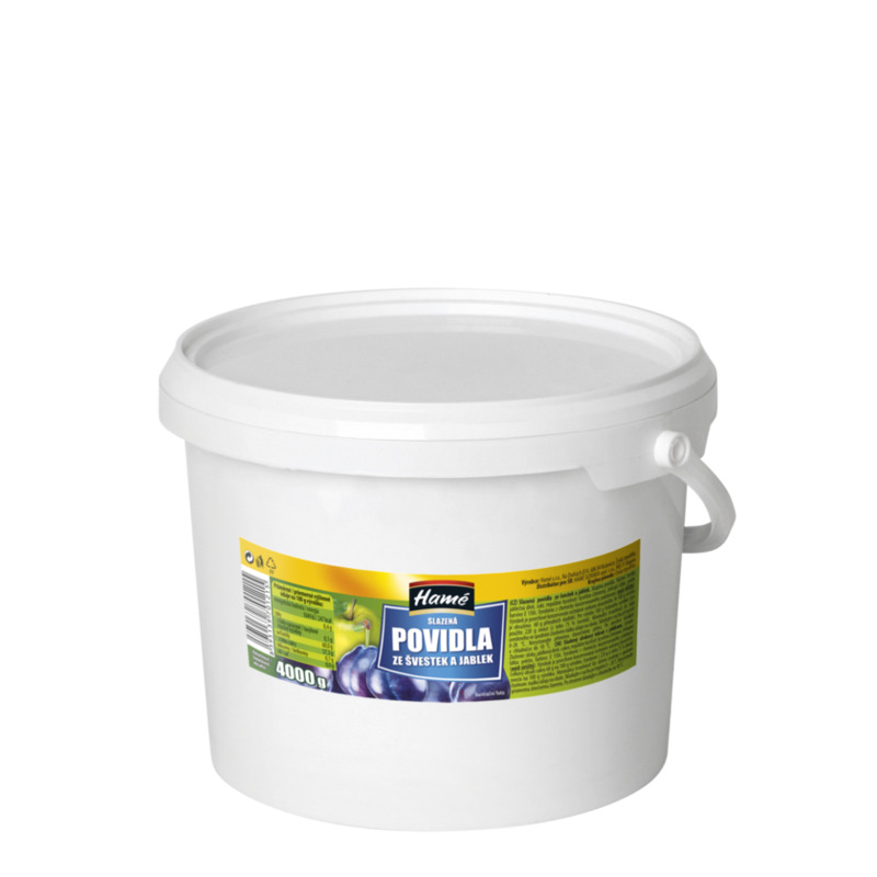 Sladený slivkový lekvár HAMÉ 4kg