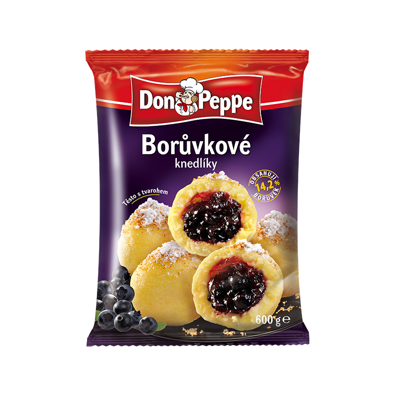 MRAŽ. Don Peppe knedle plnené čučoriedkové 920g