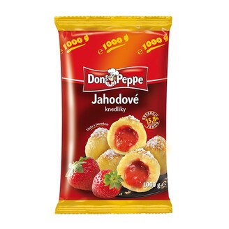 MRAŽ. Don Peppe knedle plnené jahodové 1000g