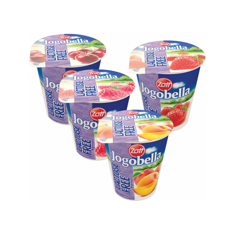 Jogurt BEZ LAKTÓZY ovoc. 150g
