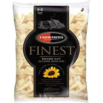 MRAZ. FF finest U fries so šupkou 402.005 2kg /6x