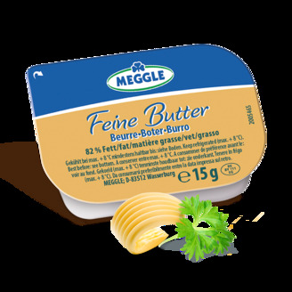 Máslo čerstvé Meggle 15g [100x]