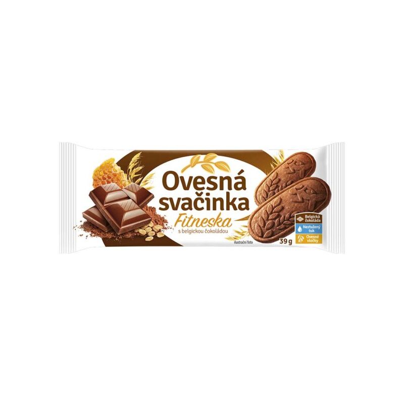 Ovsen. desiata FITNESKA čoko. 39g/35x