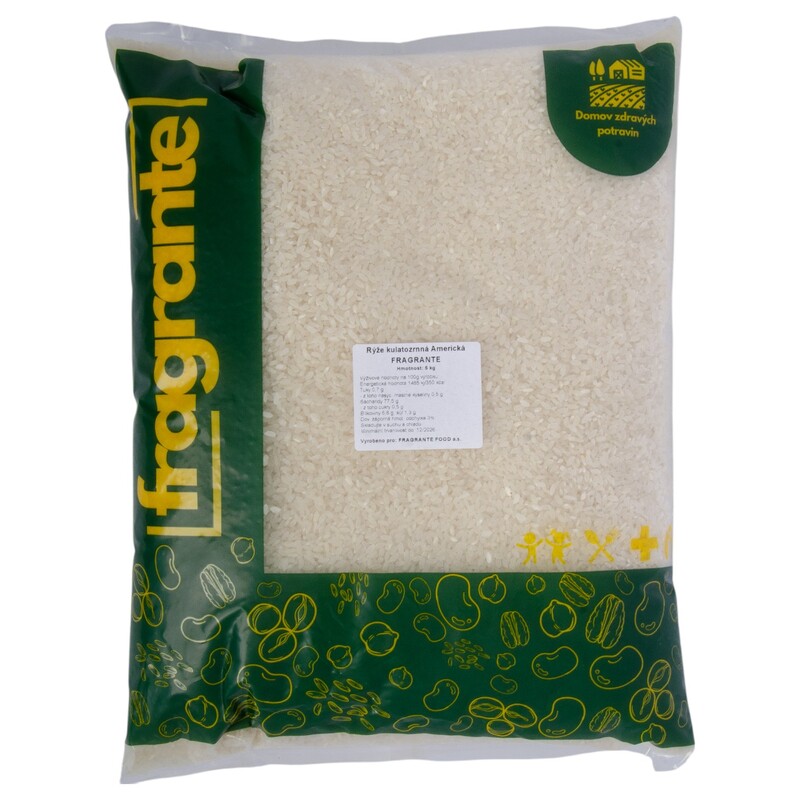 Fragrante Ryža guľatozrnná USA 5kg