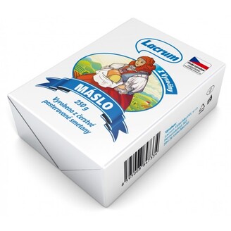 LACRUM Máslo čerstvé CZ 250g /40x