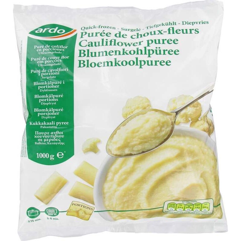 MRAZ. Ardo karfiolové pyré 1kg/10x