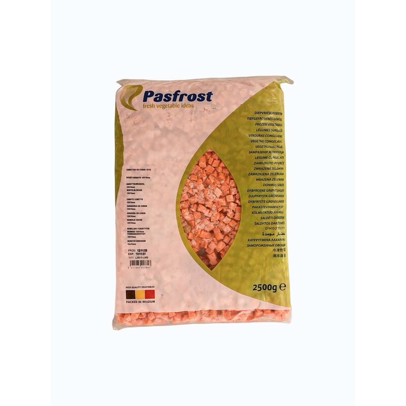 MRAZ. PF mrkva kocka 2,5kg /4x