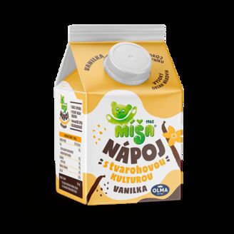 Míša nápoj kyslý vanilkový 250g /12x