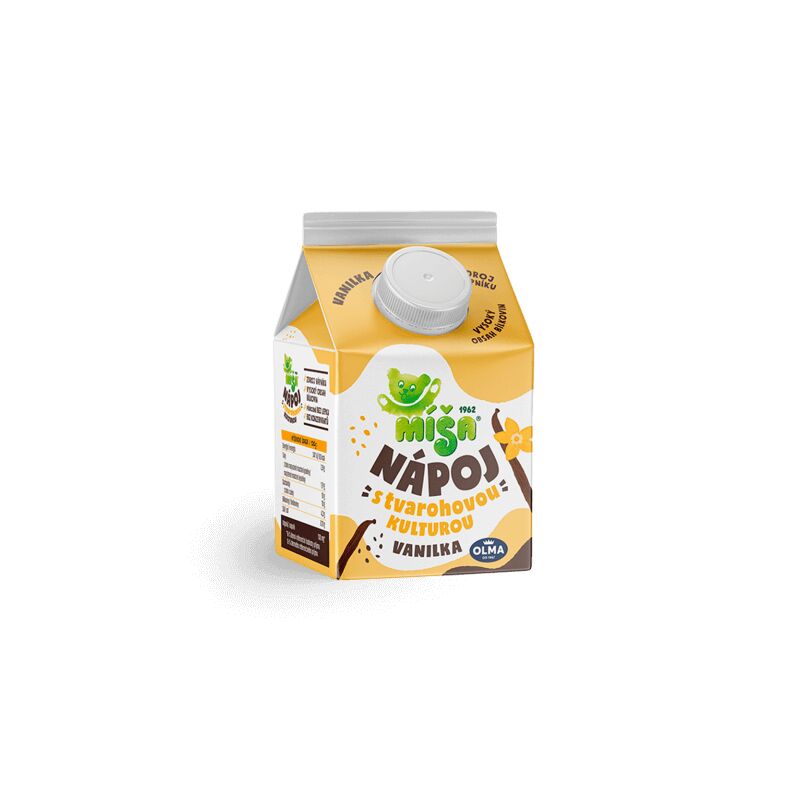 Míša nápoj kyslý vanilkový 250g /12x